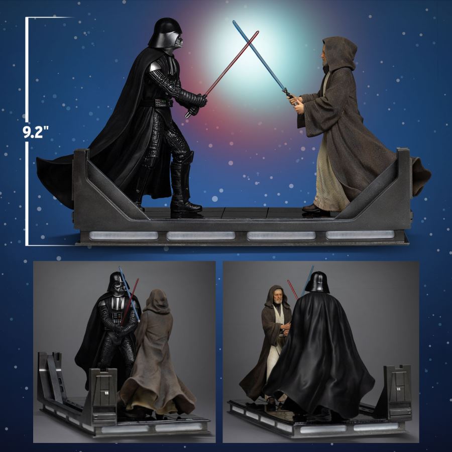 Darth Vader vs Obi-Wan Kenobi Deluxe Version 1/10