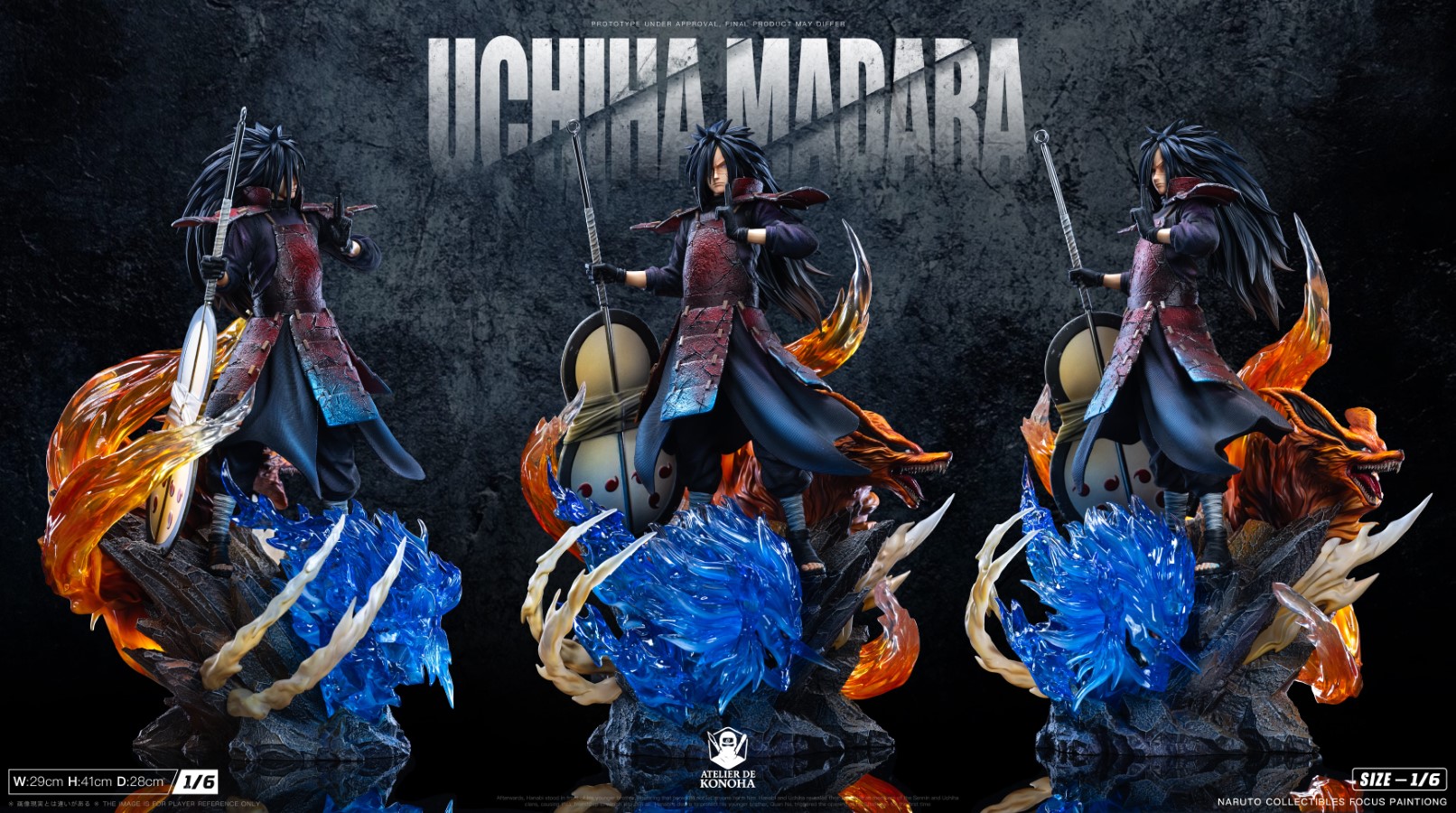 Hashirama Senju & Madara Uchiha - Naruto 1/6