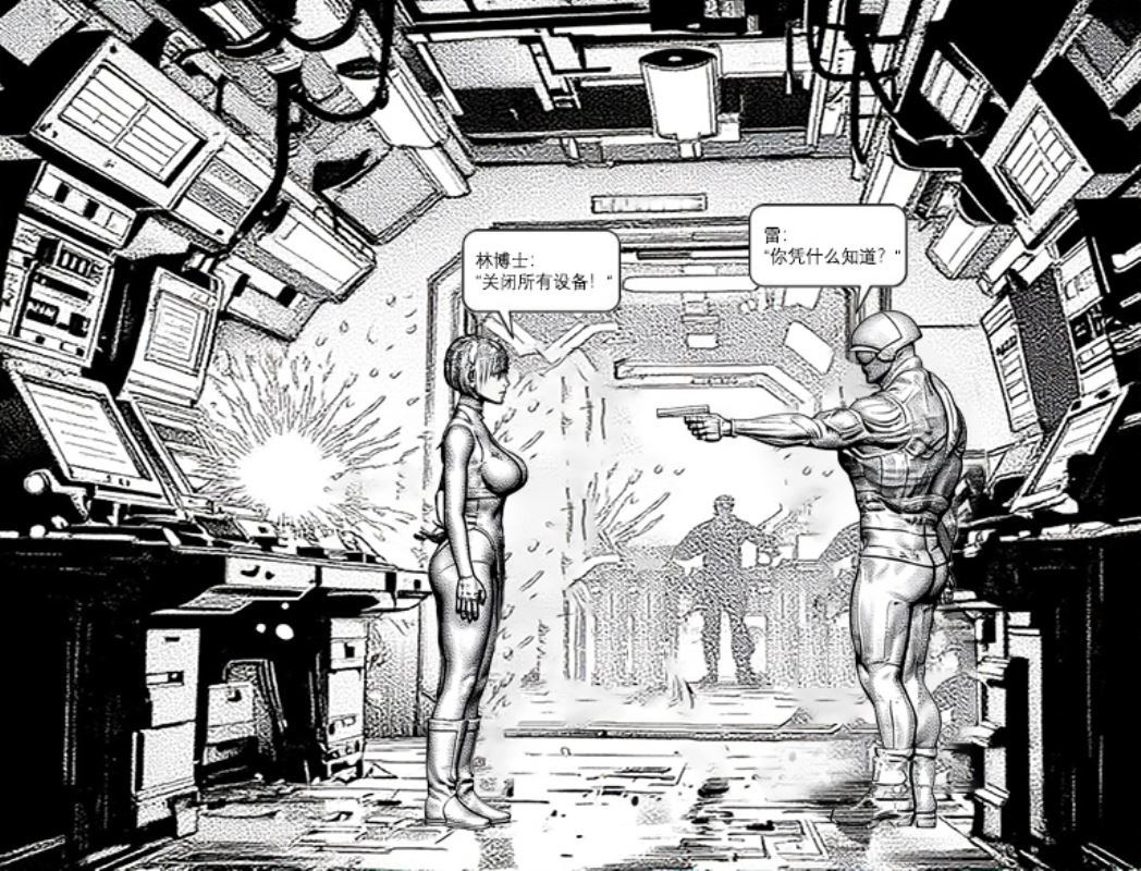 Star Remains (Comic) - Dr. Lin Head Sculpture 1/6