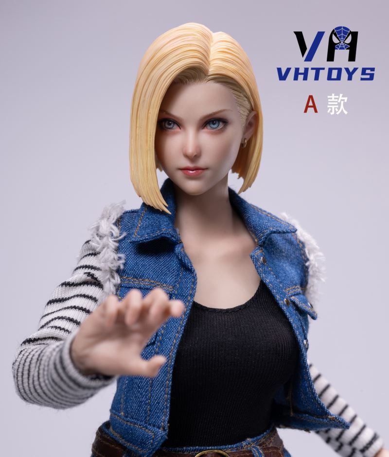 Short Hair Versatile Girl Head Sculpt with Articulated Eyes - Gilly 1/6