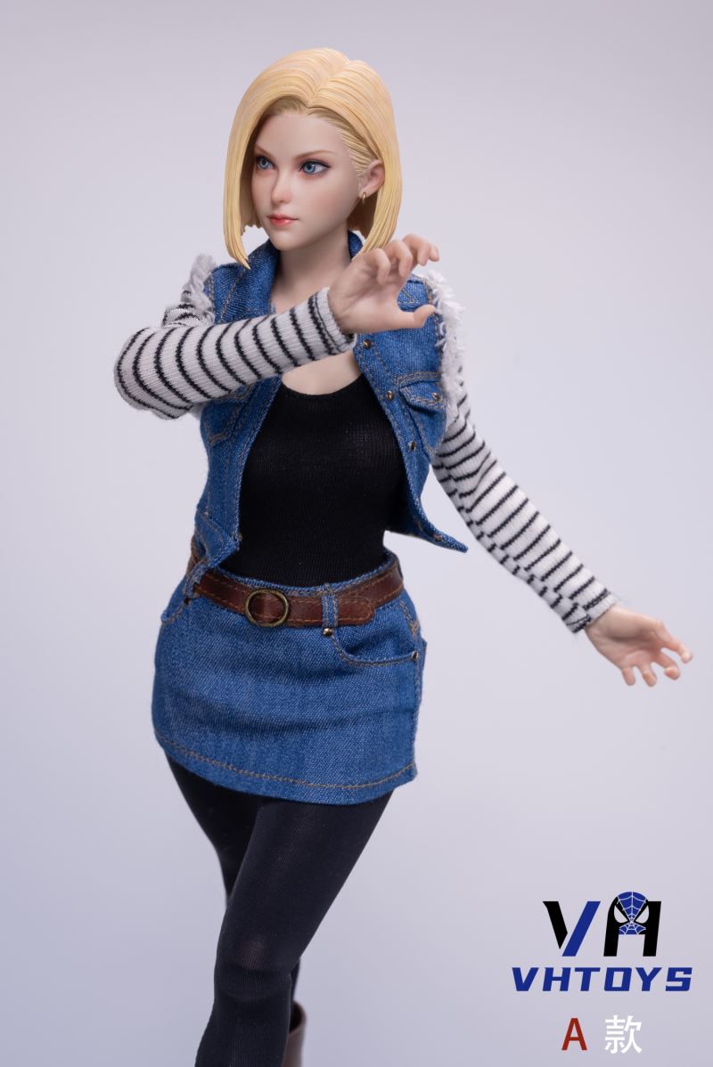 Short Hair Versatile Girl Head Sculpt with Articulated Eyes - Gilly 1/6