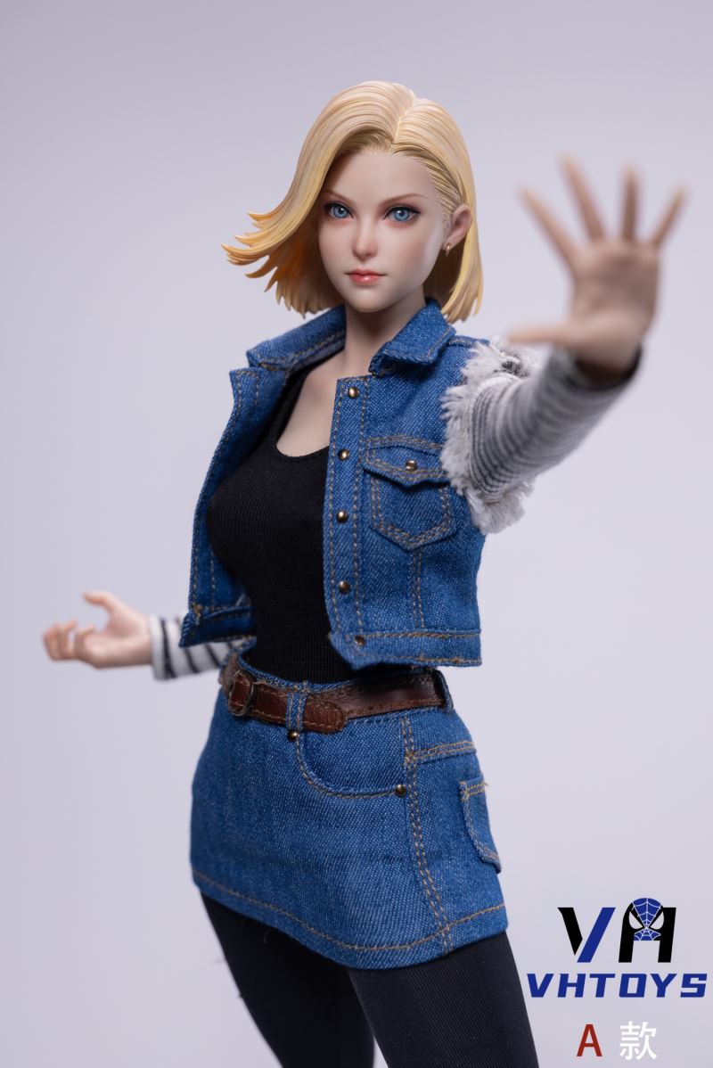 Short Hair Versatile Girl Head Sculpt with Articulated Eyes - Gilly 1/6