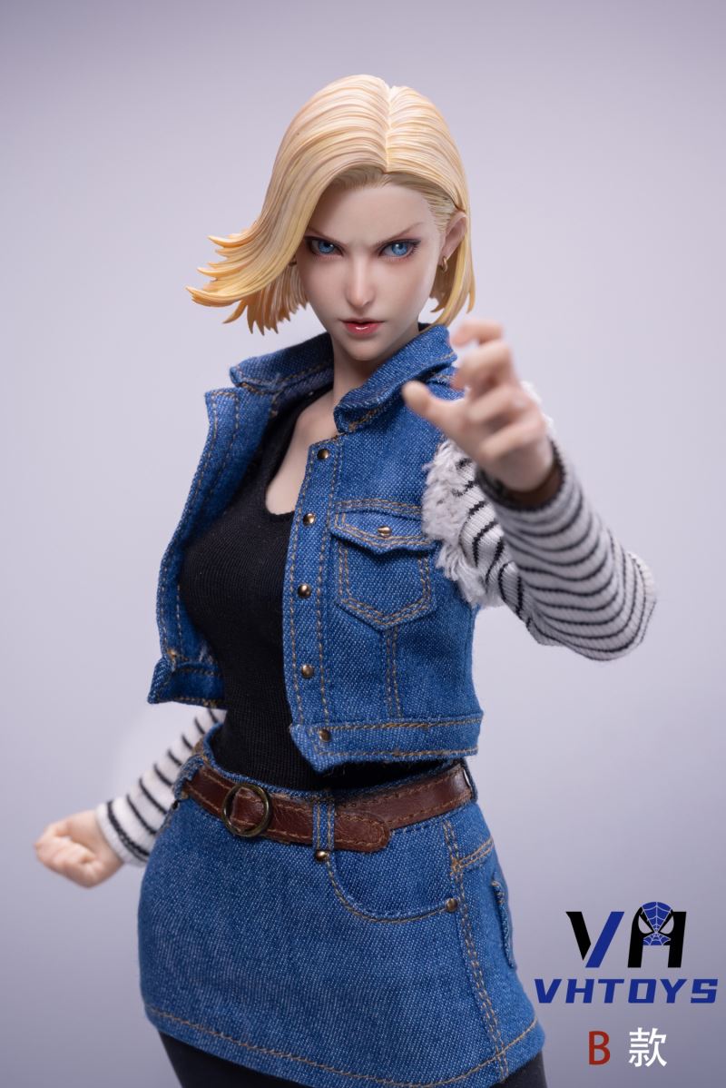Short Hair Versatile Girl Head Sculpt with Articulated Eyes - Gilly 1/6