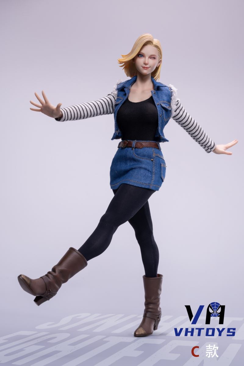 Short Hair Versatile Girl Head Sculpt with Articulated Eyes - Gilly 1/6