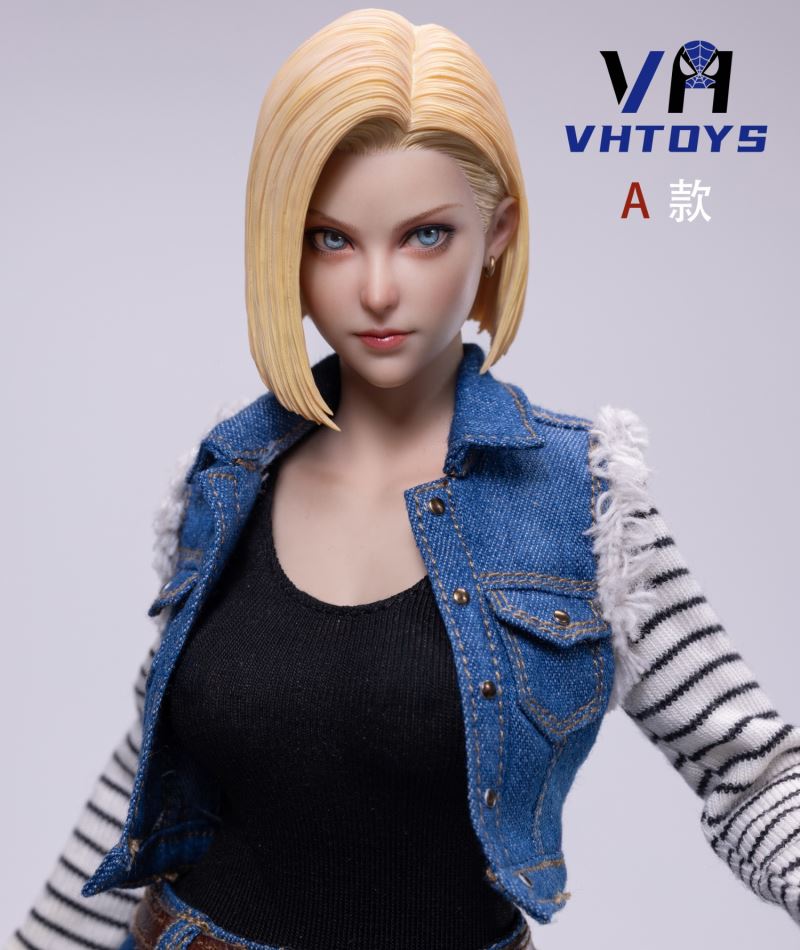 Short Hair Versatile Girl Head Sculpt with Articulated Eyes - Gilly 1/6