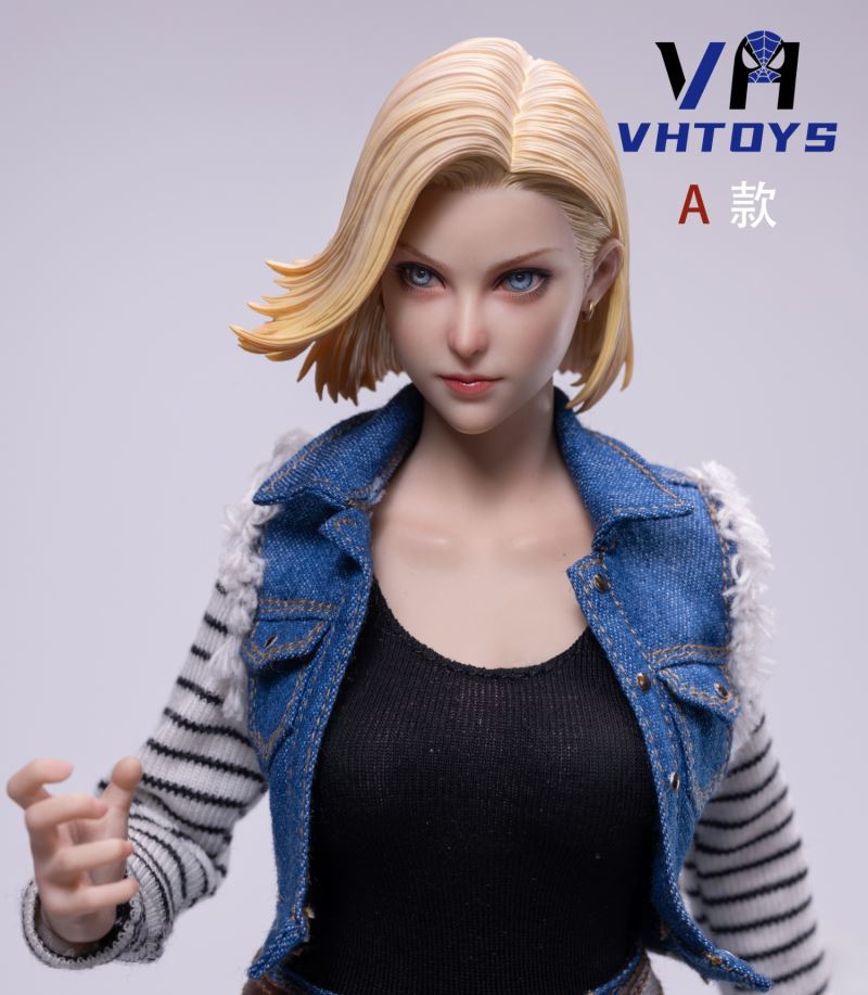 Short Hair Versatile Girl Head Sculpt with Articulated Eyes - Gilly 1/6