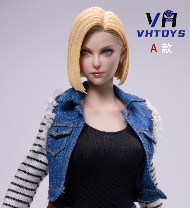 Short Hair Versatile Girl Head Sculpt with Articulated Eyes - Gilly 1/6