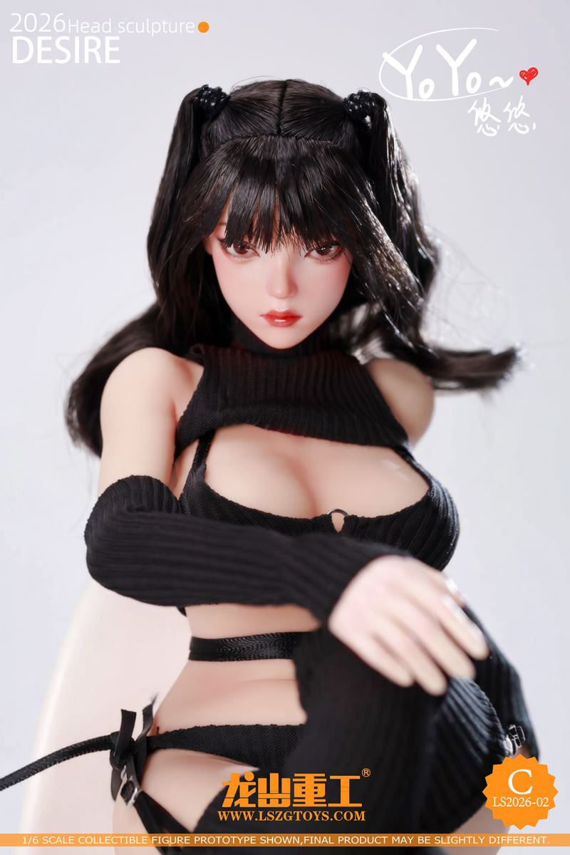 YOYO Female Head Sculpt 1/6