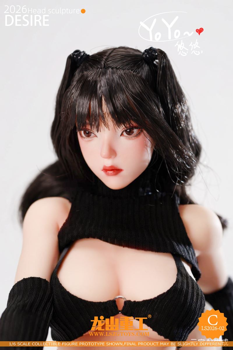 YOYO Female Head Sculpt 1/6