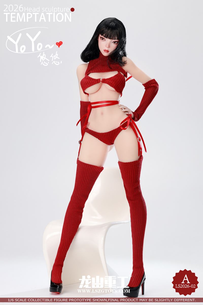 YOYO Female Head Sculpt 1/6