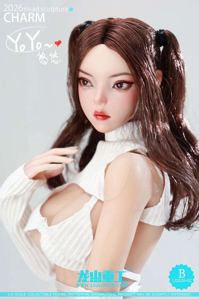 YOYO Female Head Sculpt 1/6