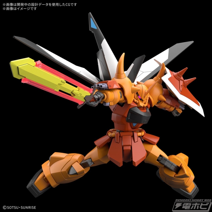 HG 1/144 Gouf Ignited (Heine Westenfluss's custom machine)