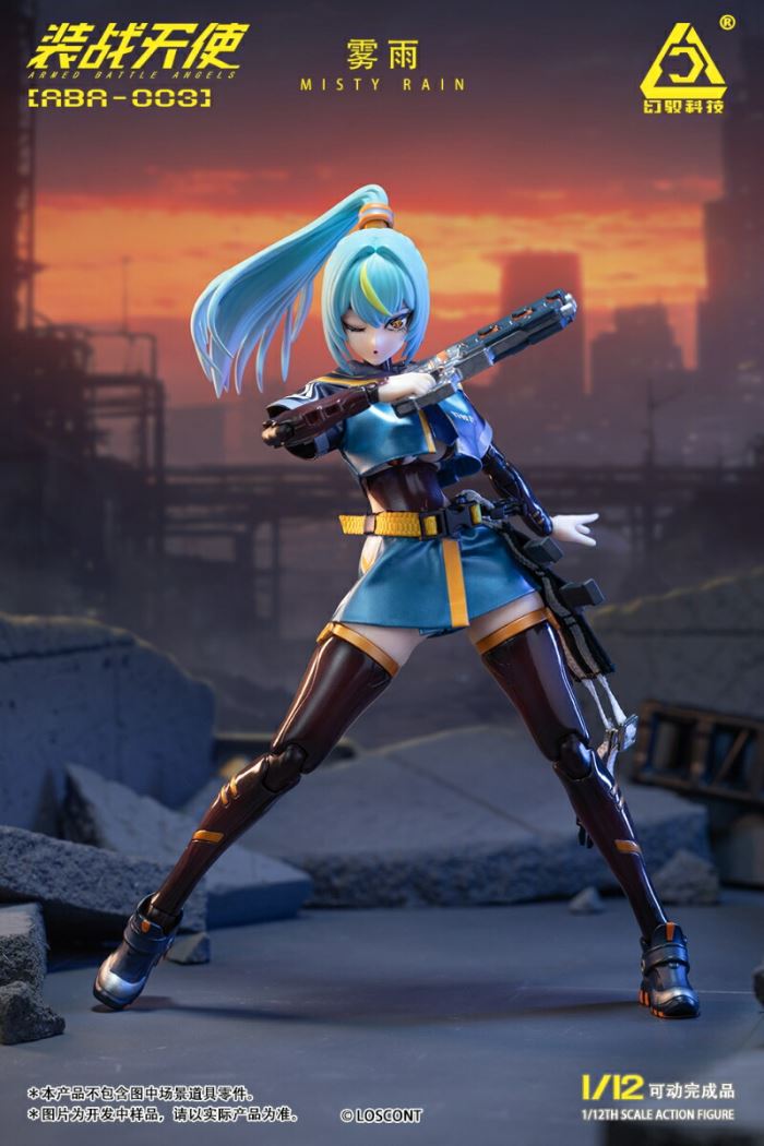 LOSCONT Armed Battle Angels Series ABA-003 Misty Rain 1/12