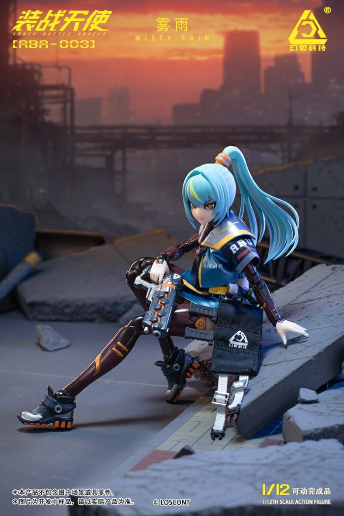 LOSCONT Armed Battle Angels Series ABA-003 Misty Rain 1/12