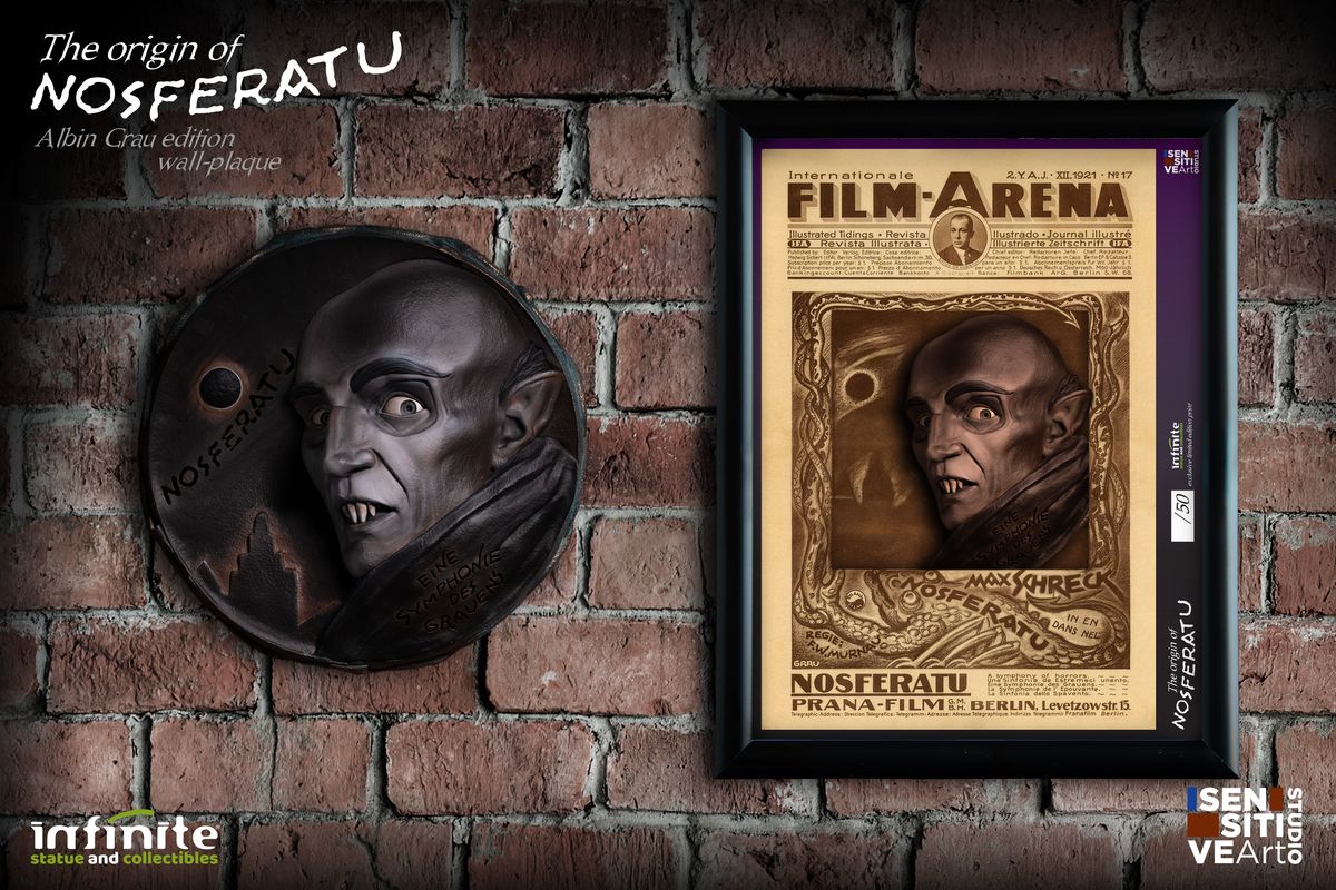 The Origin of Nosferatu - Albin Grau Edition Wall Plaque