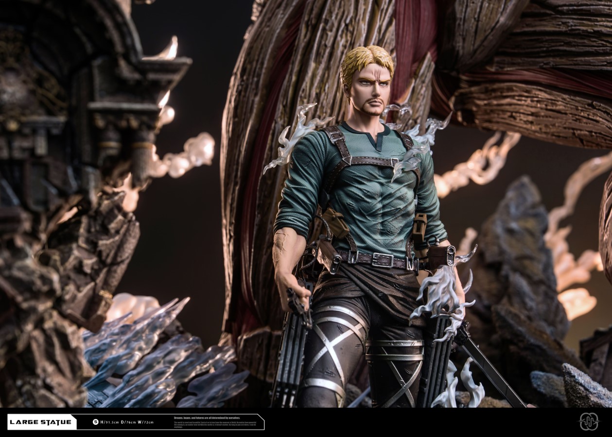 The Armored Titan & Reiner - Attack On Titan