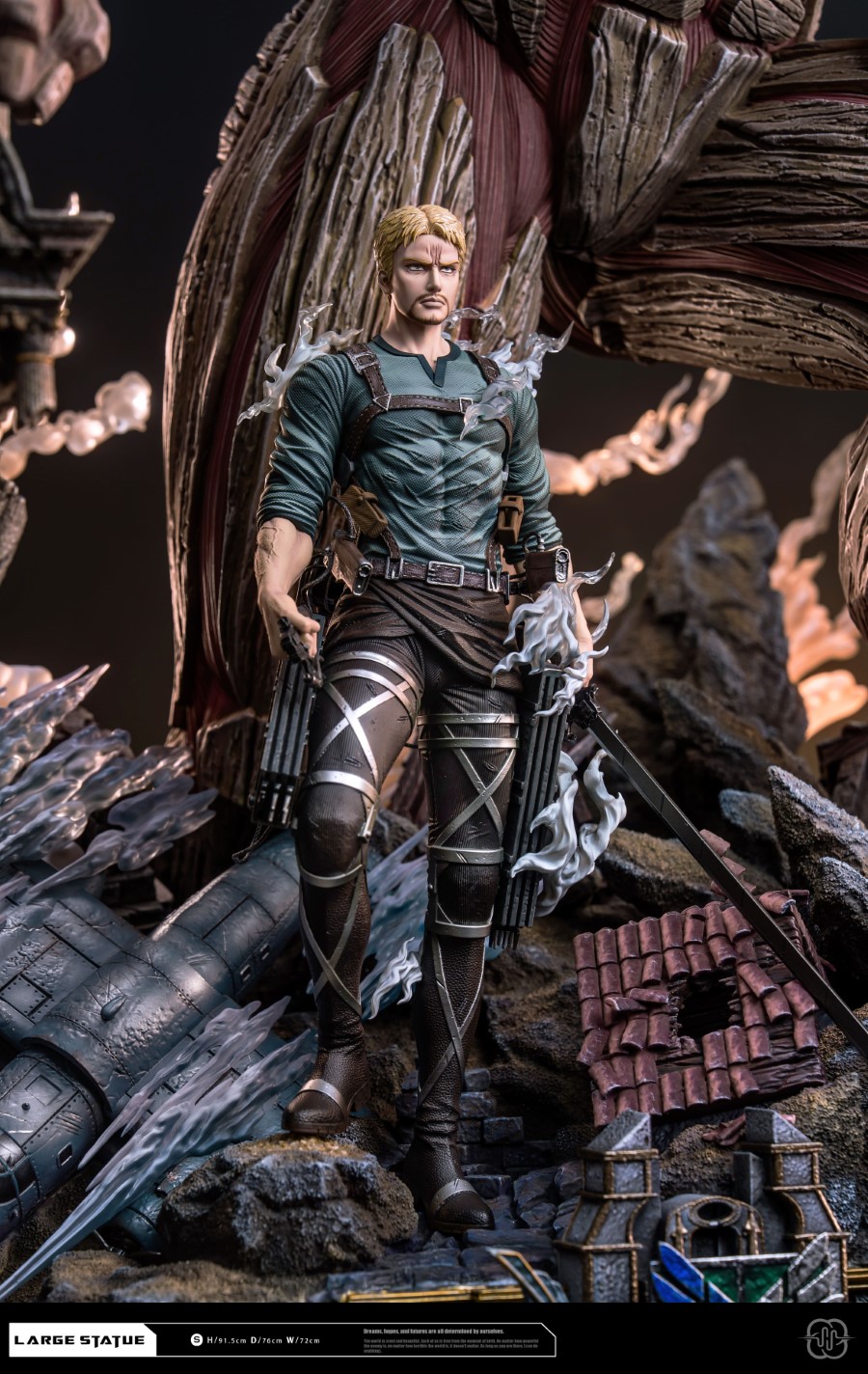 The Armored Titan & Reiner - Attack On Titan