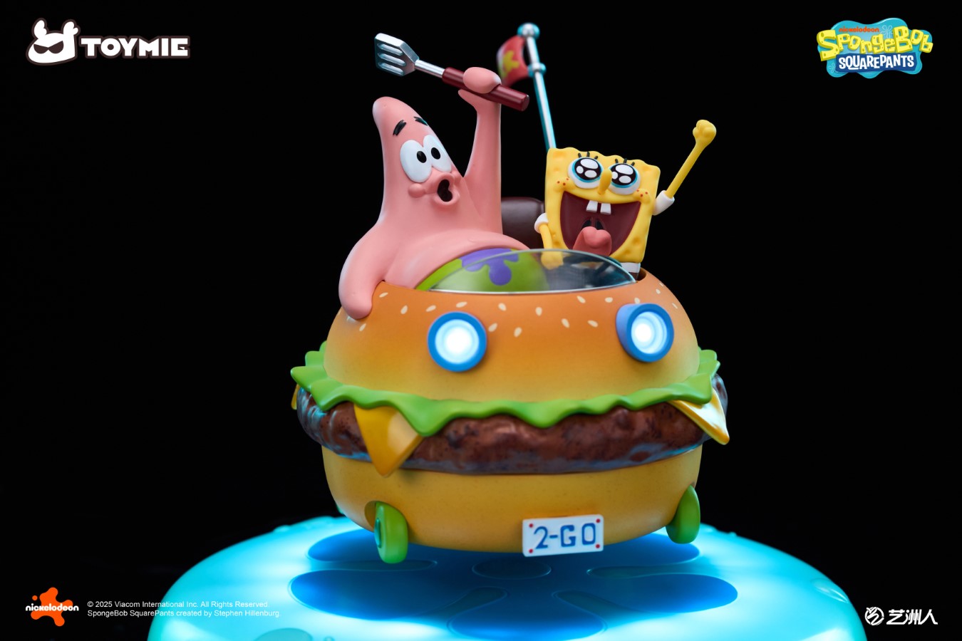 SpongeBob SquarePants Krabby patty Magnetic car