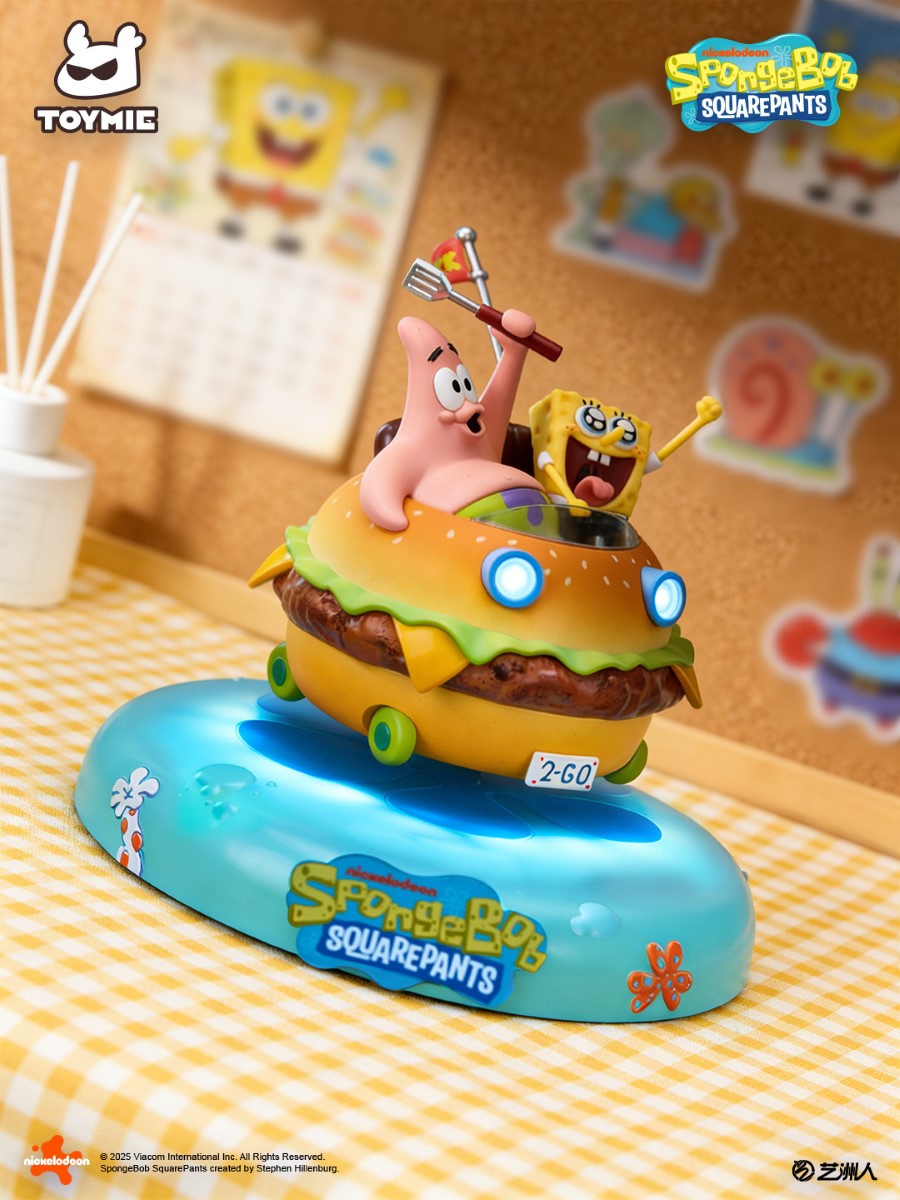 SpongeBob SquarePants Krabby patty Magnetic car