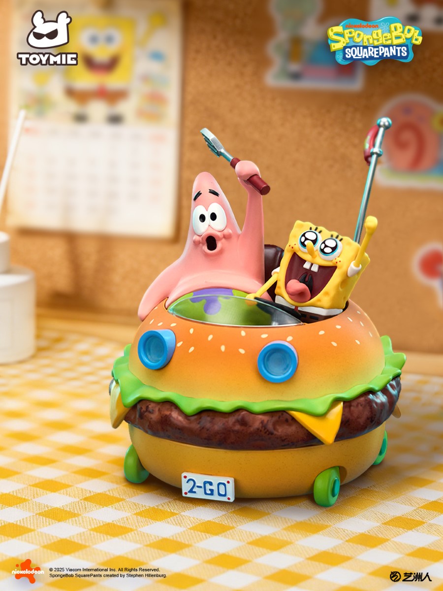 SpongeBob SquarePants Krabby patty Magnetic car