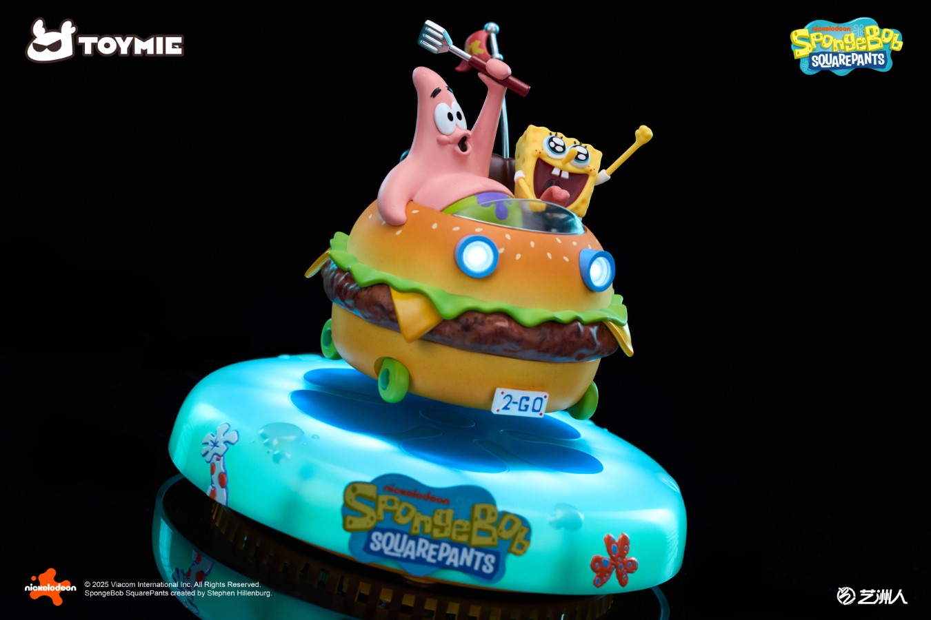 SpongeBob SquarePants Krabby patty Magnetic car