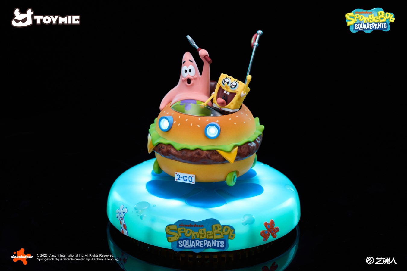 SpongeBob SquarePants Krabby patty Magnetic car