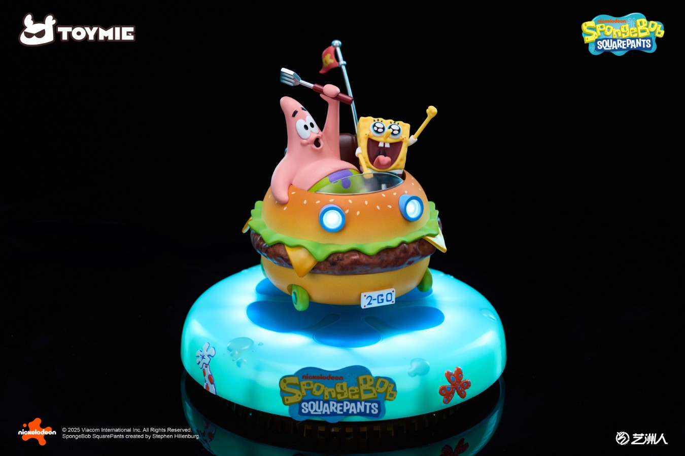 SpongeBob SquarePants Krabby patty Magnetic car