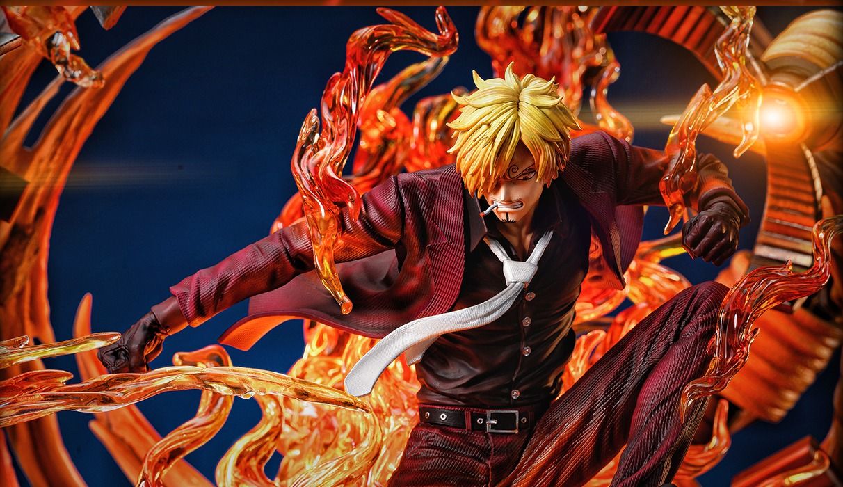 Sanji vs. Queen - One Piece
