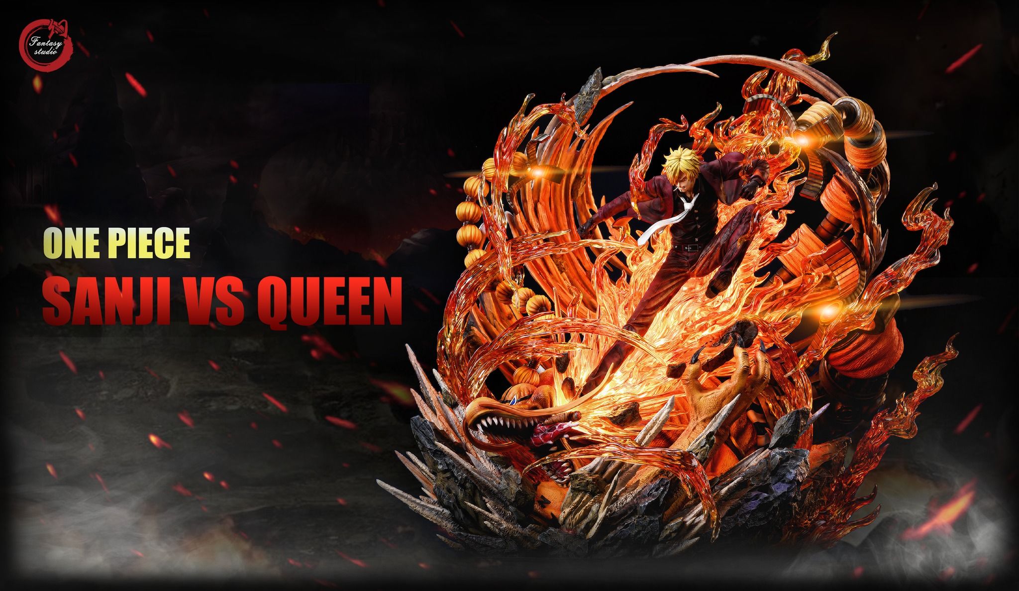 Sanji vs. Queen - One Piece