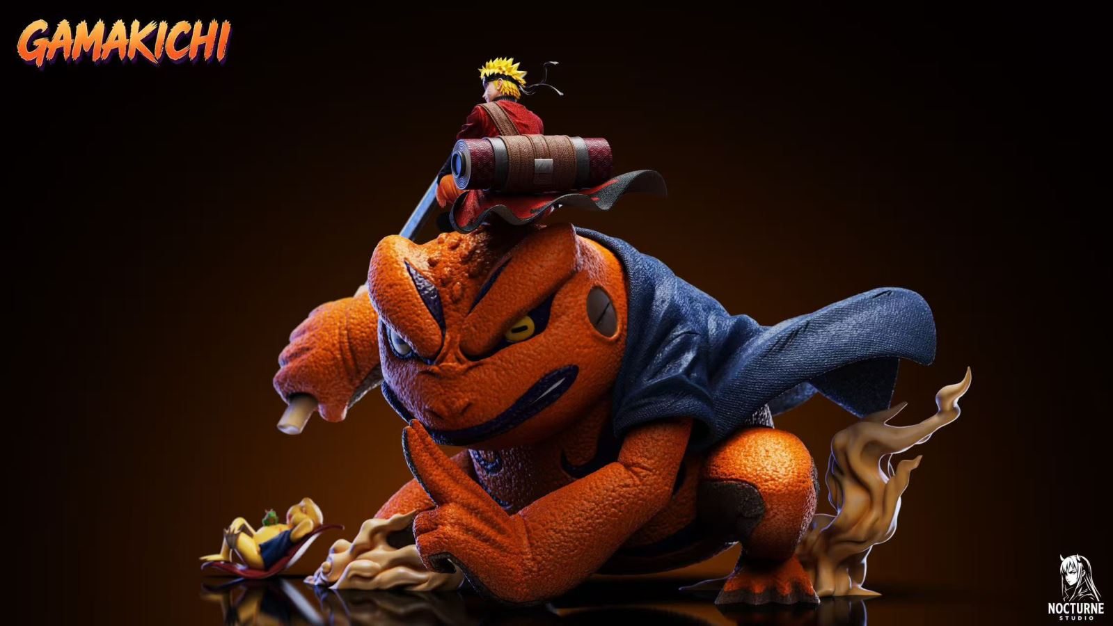 Naruto Gamakichi & Toad Ji