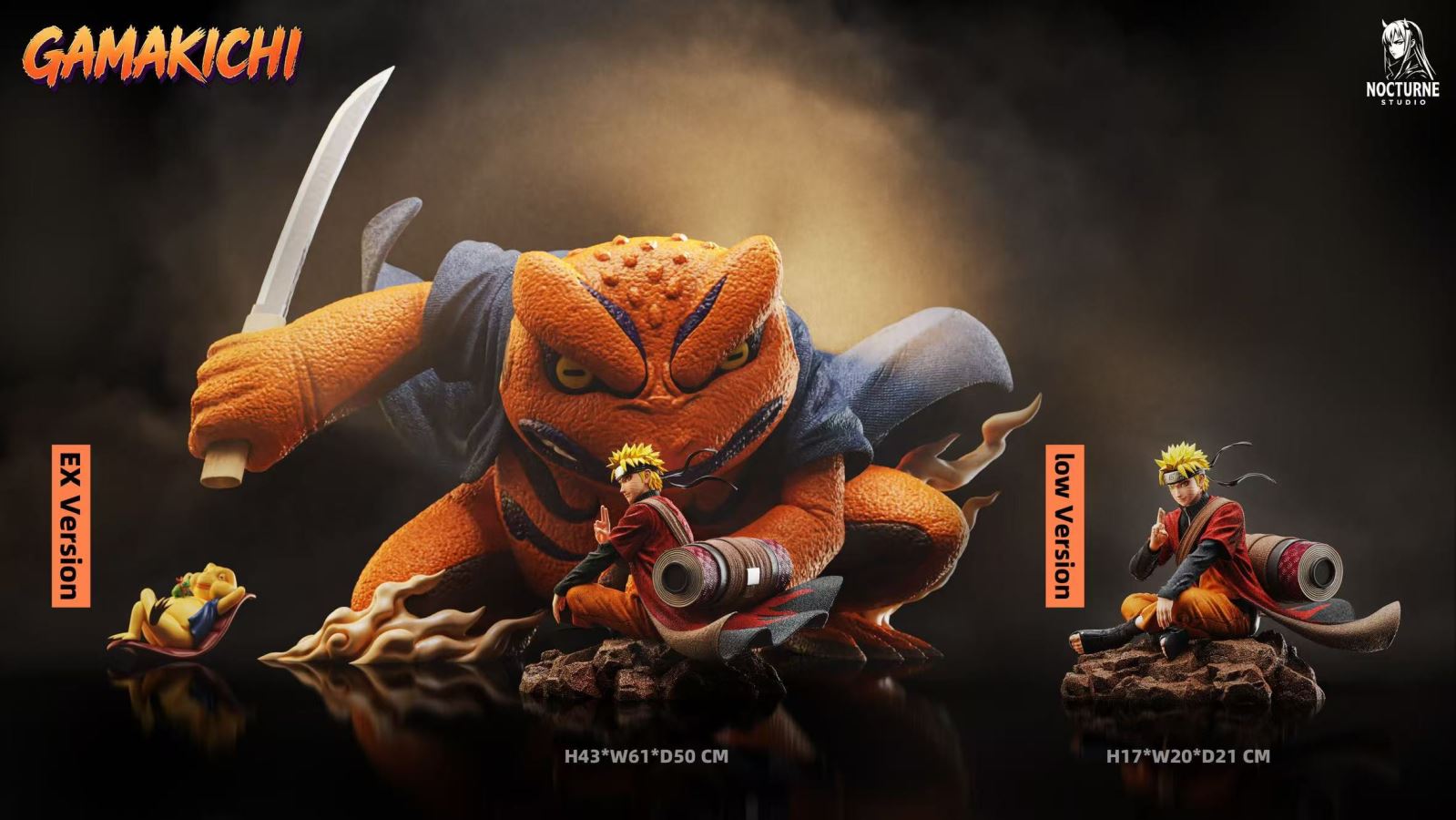 Naruto Gamakichi & Toad Ji