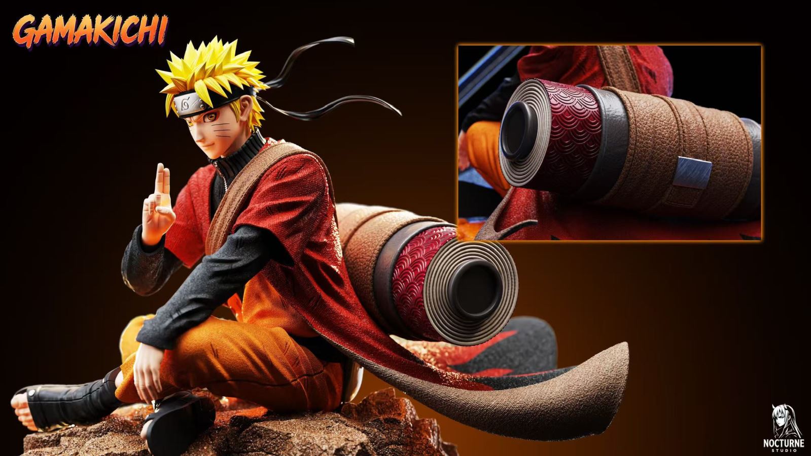 Naruto Gamakichi & Toad Ji