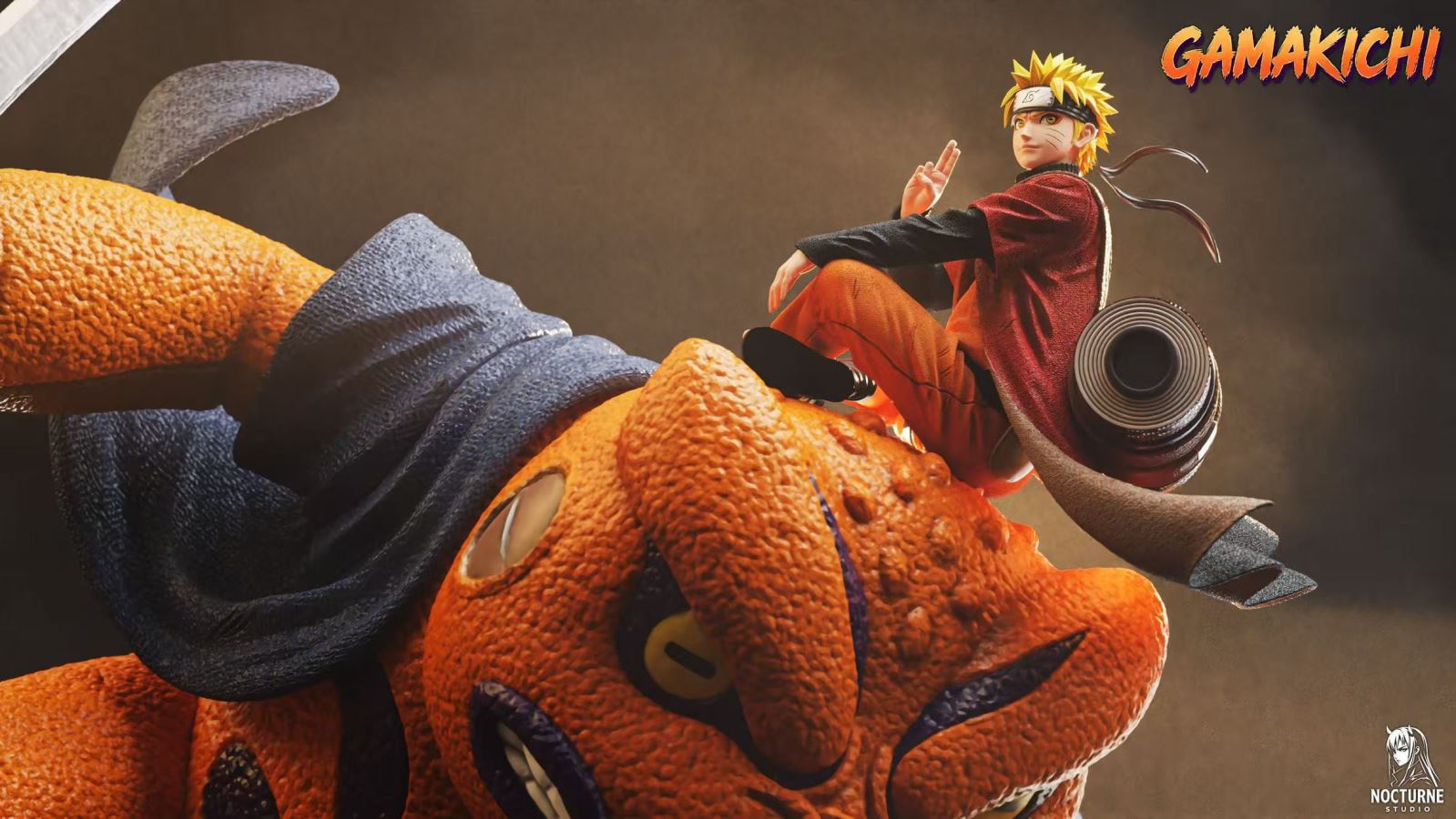 Naruto Gamakichi & Toad Ji