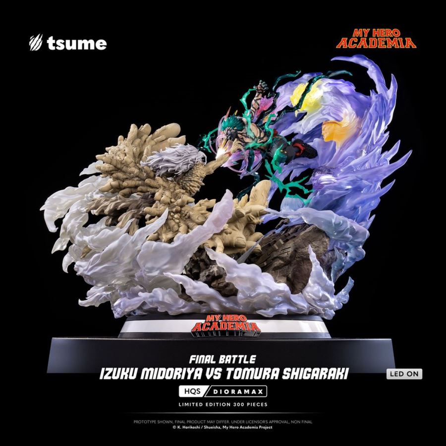 My Hero Academia: Midoriya Vs Shigaraki HQS Dioramax