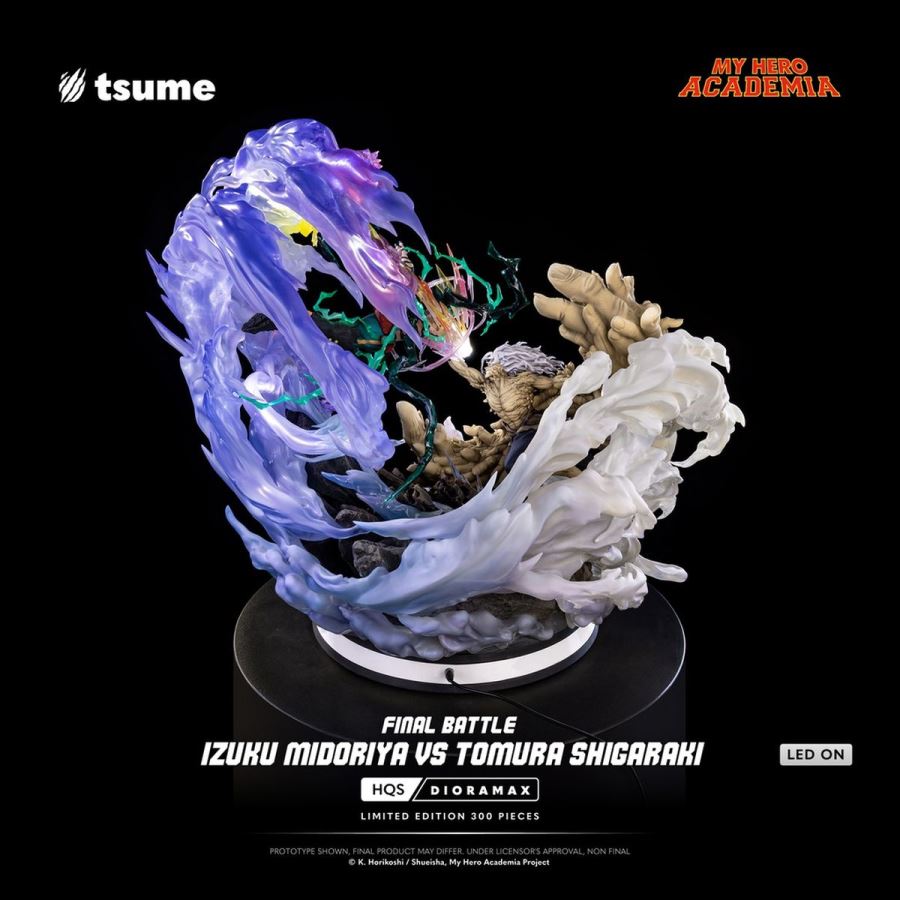 My Hero Academia: Midoriya Vs Shigaraki HQS Dioramax