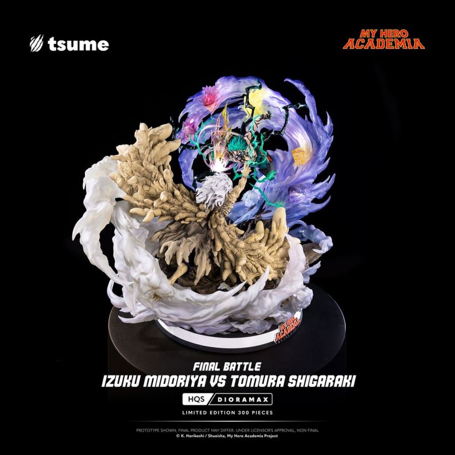 My Hero Academia: Midoriya Vs Shigaraki HQS Dioramax