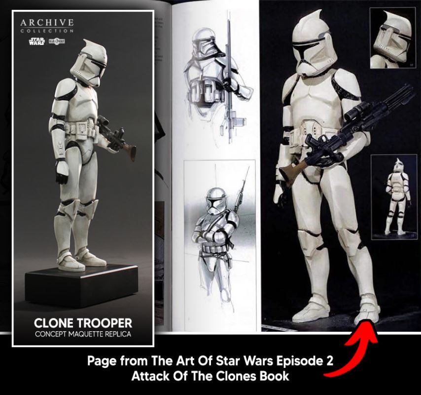 Clone Trooper Concept Maquette