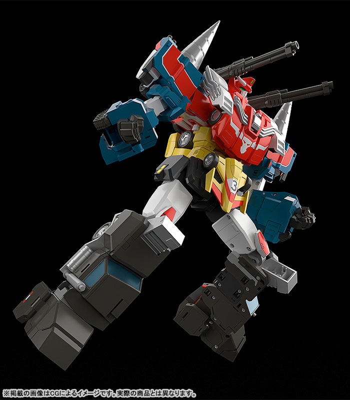 THE GATTAI The Brave Fighter of Legend Da-Garn Land Bison