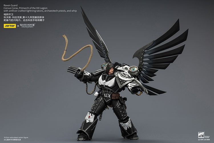 Corvus Corax, Primarch of the XIXth Legion