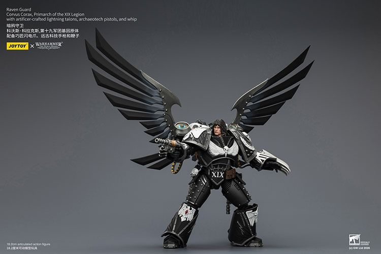 Corvus Corax, Primarch of the XIXth Legion