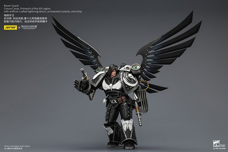 Corvus Corax, Primarch of the XIXth Legion