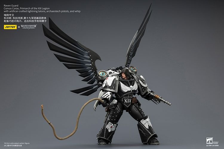 Corvus Corax, Primarch of the XIXth Legion