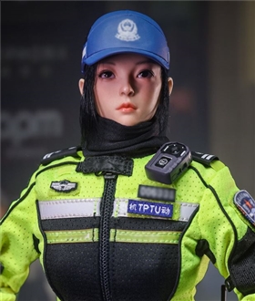 Chinese-Taipei-Traffic-Police-Force-Female-Police-Officer
