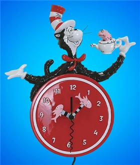 Cat-in-the-Hat-Wall-Clock