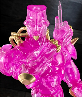 JoJos-Bizarre-Adventure-Part-4-Super-Action-Statue-Crazy-Diamond-Ver-CLEAR-GOLD