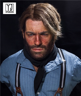 Bust-of-Arthur-Morgan-Red-Dead-Redemption-2