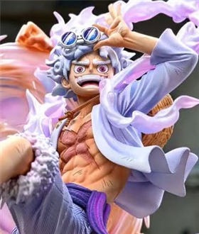 Nika-Luffy-Punching-One-Piece