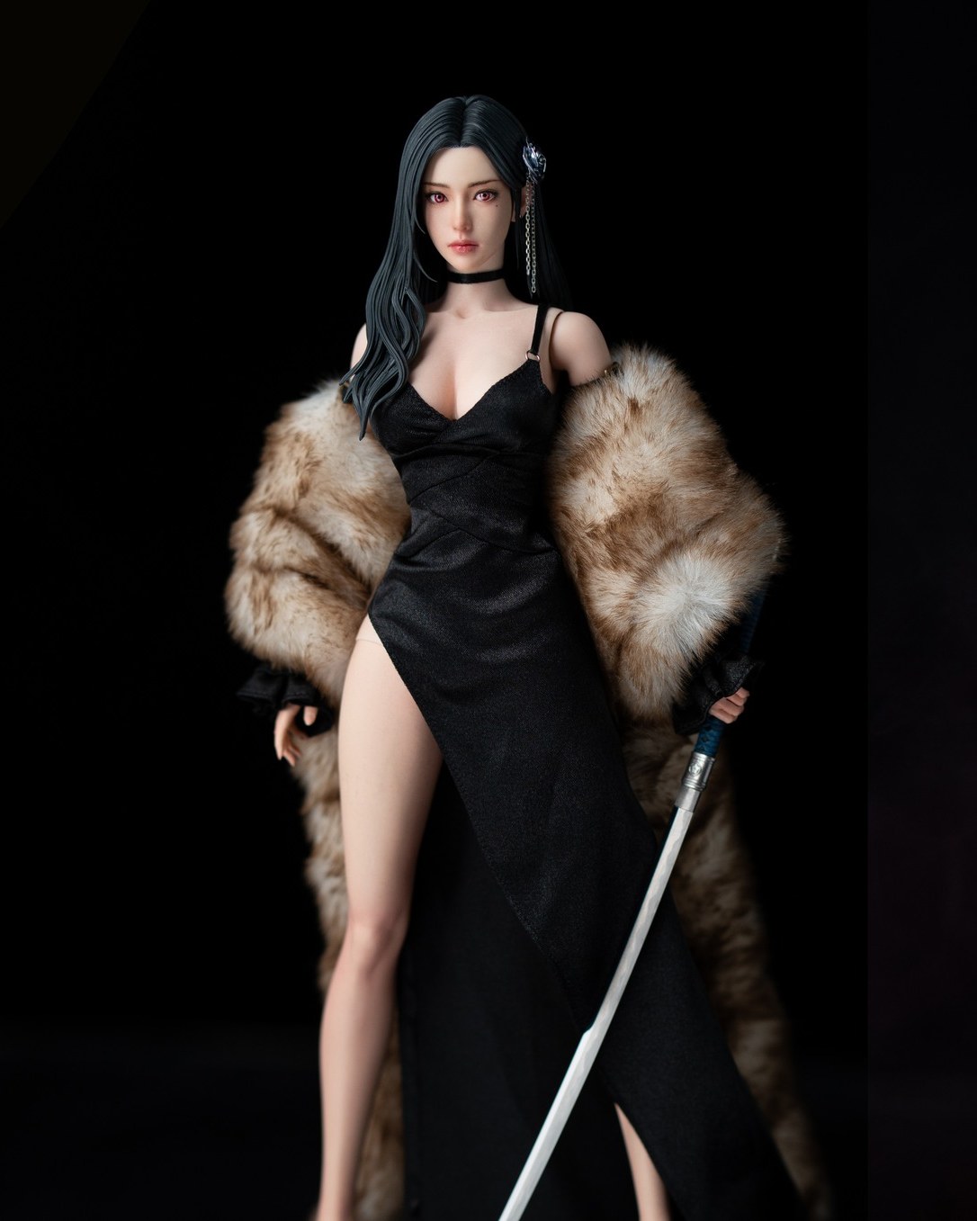 Blade Girl Hyacinth Floral Language [Special Edition Black] 1/6