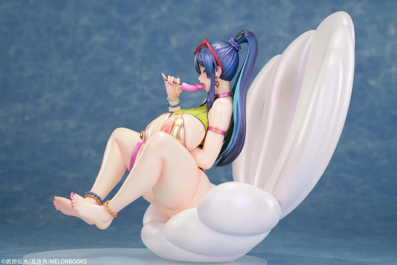 Zyuu Soldier Blue Aomiya Mizuha - Hiromitsu Takeda's illustration