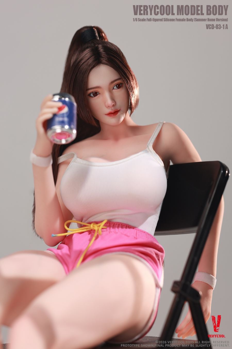 Body No.3 - Full-Figured 1/6 Silicone Female Body [Summer Loungewear Version]